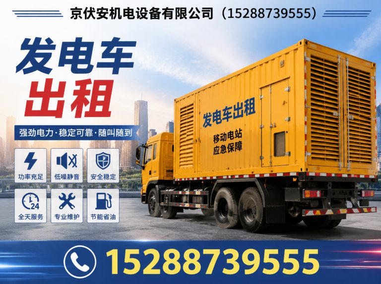 锡林郭勒发电机租赁展示图